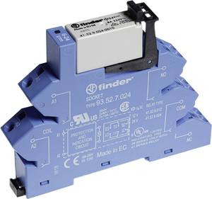 48.52.7.024.0050 Finder Industrie Koppel Relais 24V DC 2 Wechsler 8A 48.52.7.024.0050 Finder Industrie Koppel Relais 24V DC 2 Wechsler 8A